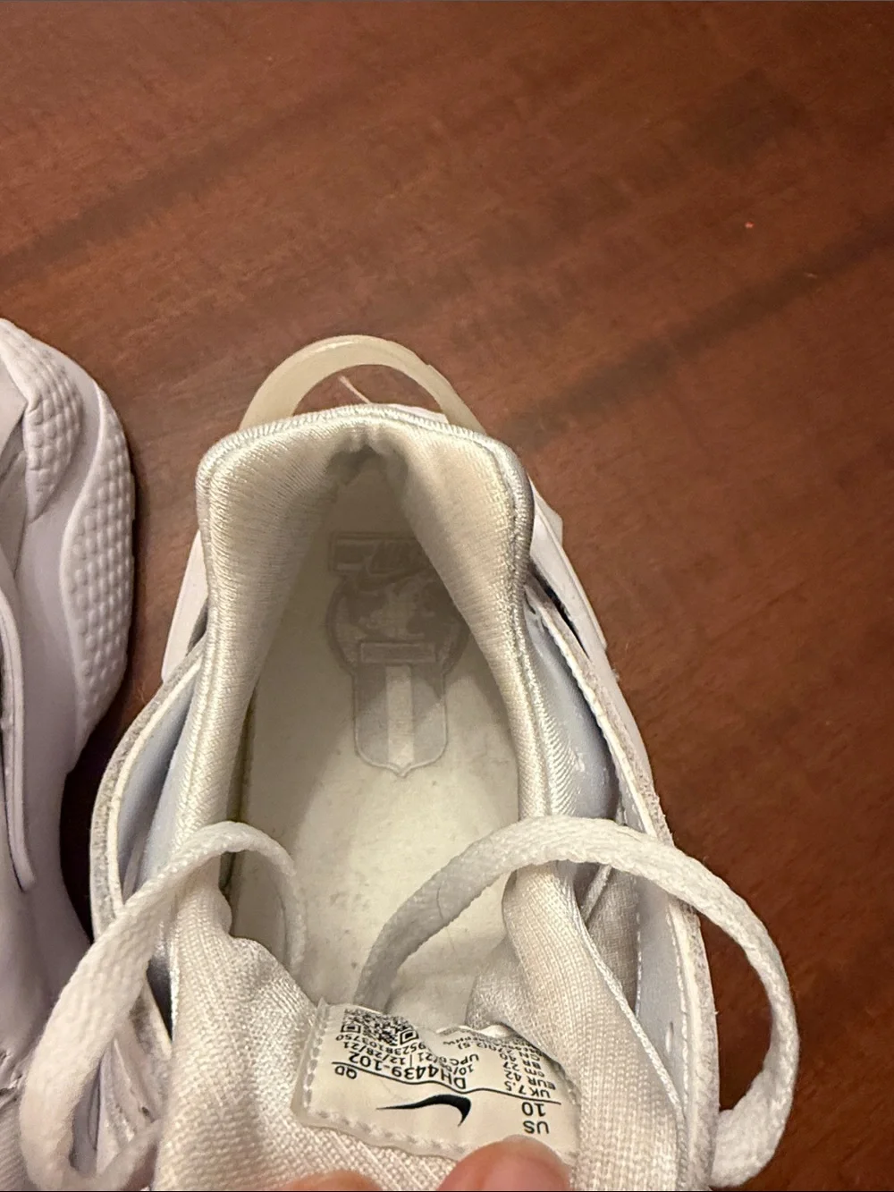 Nike Air Huarache Pure Platinum Woman’s SZ 10 DH4439-102 - Picture 8 of 11